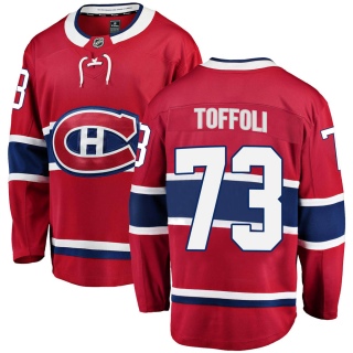 Youth Tyler Toffoli Montreal Canadiens Fanatics Branded Home Jersey - Breakaway Red
